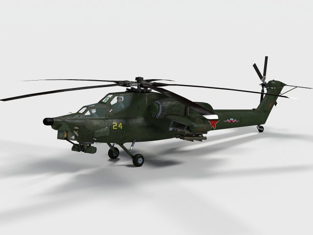 mil mi-38 havoc 3D Model .c4d .max .obj .3ds .fbx .stl .blend 