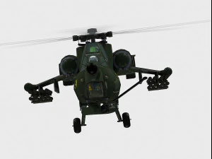 mil mi-38 havoc 3D Model