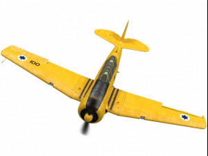 north american t-6 texan israelian trainer 3Dモデル