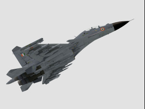 sukhoi su-30 mki Modello 3D