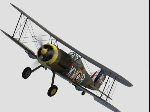 Gloster gladiator 3D Model