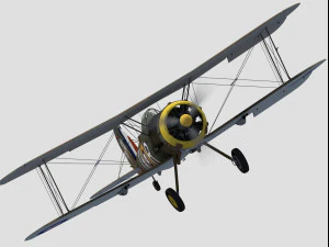 Gloster gladiator 3D Model