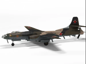 tupolev tu-14 bosun 3D Model