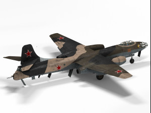 tupolev tu-14 bosun 3D-Modell