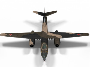 tupolev tu-14 bosun 3D-Modell