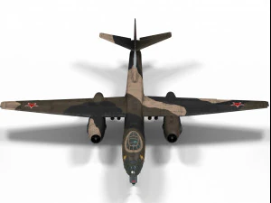 tupolev tu-14 bosun 3D Model