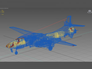 tupolev tu-14 bosun 3D-Modell