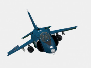 yakovlev yak-38 forger 3D Model