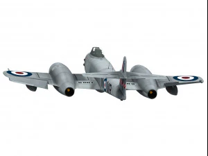 Gloster Meteor 3D Model