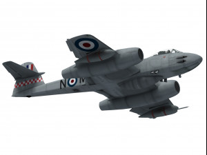 Gloster Meteor 3D 模型