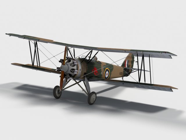 Avro 621 Trainer 3Dモデル .c4d .max .obj .3ds .fbx .stl .blend 