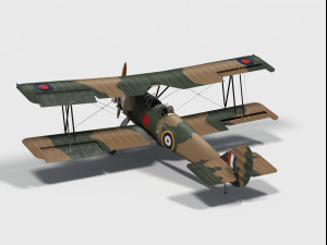 Avro 621 Trainer 3Dモデル