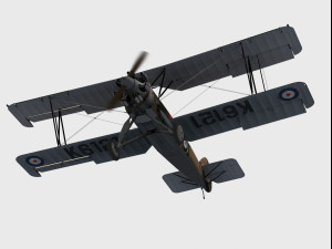 Avro 621 Trainer 3Dモデル