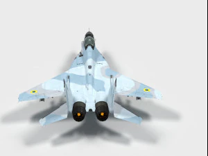 मिकोयान गुरेविच मिग-29 फुलक्रम 3D मॉडल