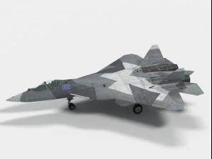 Sukhoi Su-57 criminale Modello 3D