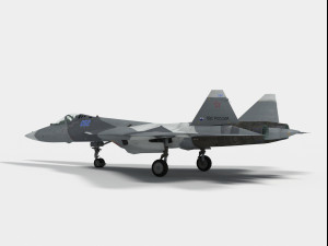 Sukhoi Su-57 Felon Model 3D