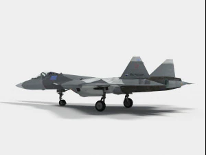 Sukhoi Su-57 criminale Modello 3D