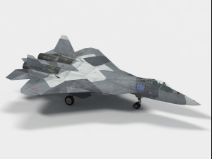 Sukhoi Su-57 Felon Model 3D