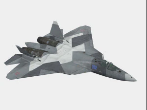 Sukhoi Su-57 criminale Modello 3D