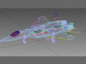Sukhoi Su-57 criminale Modello 3D