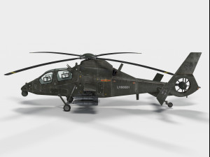 Harbin Z-19 Black Whirlwind 3D 模型