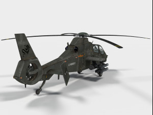 Harbin Z-19 Black Whirlwind 3D 模型