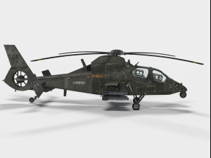 Harbin Z-19 Black Whirlwind 3D 模型