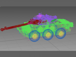 GIAT AMX-10 RC Modèle 3D