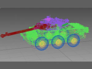 GIAT AMX-10 RC 3D Model