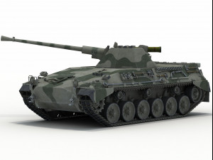Begleitpanzer 57 AIFSV Argentina scheme 3D मॉडल