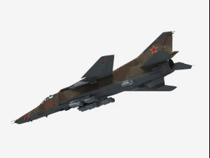 Mikoyan MiG-27 M Flogger 3D Model