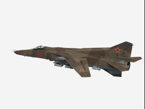 Mikoyan MiG-27 M Flogger 3D Model