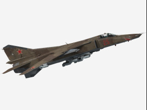 Mikoyan MiG-27 M Flogger 3D Model
