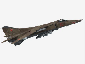 Mikoyan MiG-27 M Flogger 3D Model