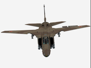 Mikoyan MiG-27 M Flogger 3D Model