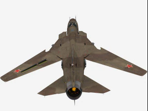 Mikoyan MiG-27 M Flogger 3D Model