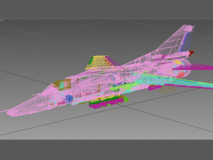 Mikoyan MiG-27 M Flogger 3D Model