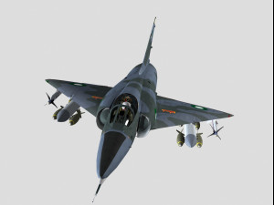 Dassault Mirage 5 Pakistan scheme Model 3D