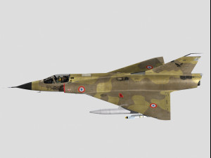 Dassault Mirage III C 3D 模型