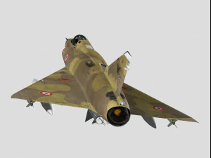 Dassault Mirage III C 3D Model