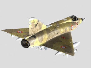 Dassault Mirage III C 3D 模型