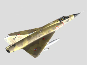 Dassault Mirage III C 3D Model