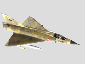 Dassault Mirage III C 3D 模型