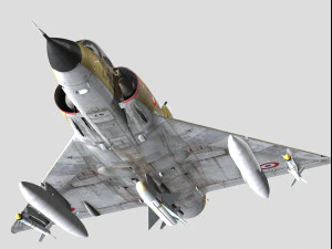 Dassault Mirage III C 3D Model