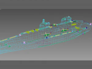 CVX Hangul carrier 3D Model