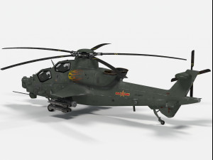 CAI Z-10 3D 모델