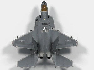 KAI KF-21 Boramae versione coreana Modello 3D