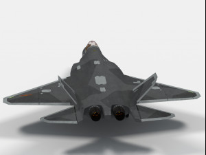 Shenyang J-31 J-35 Gyrfalcon Modello 3D