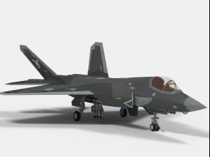 Shenyang J-31 J-35 Girfalco Modello 3D