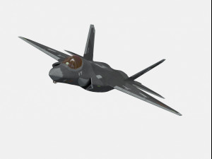 Shenyang J-31 J-35 Gyrfalcon Modello 3D